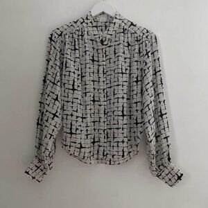 Club Monaco 100% Silk Blouse
